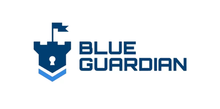 Logo Blue Guardian con promociones